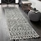 Nuloom Vasiliki Moroccan Shag Tasseled Area Rug 2ft 6in x 6ft GCDI02B-2606 - alternate 1